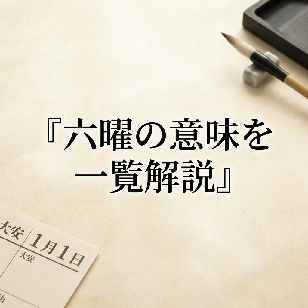 rokuyo-meaning