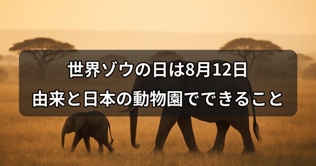 world-elephant-day